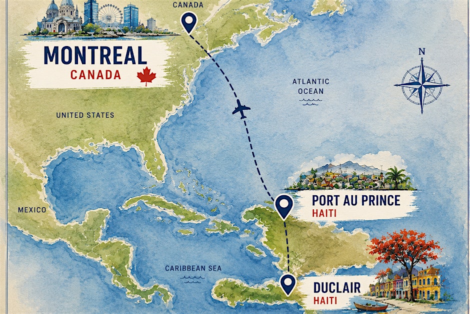 Cultural Journey: Duclair-Port Au Prince-Montreal