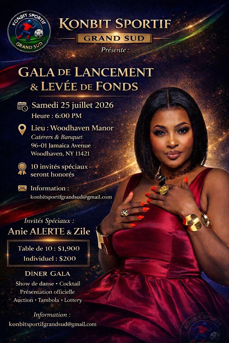 GALA DE LANCEMENT ET DE LEVÉE DE FOND