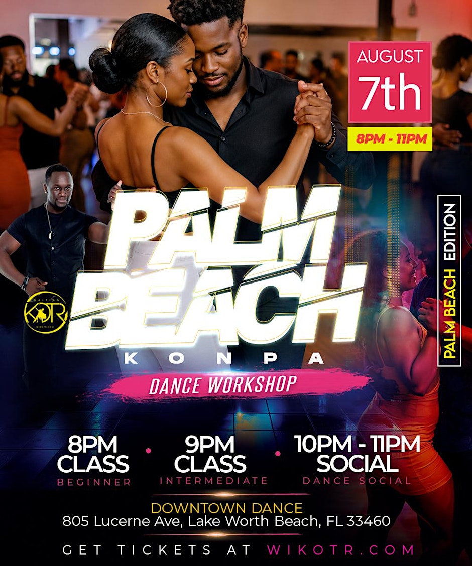 Haitian Konpa Fridays : Dance Workshop in Palm Beach