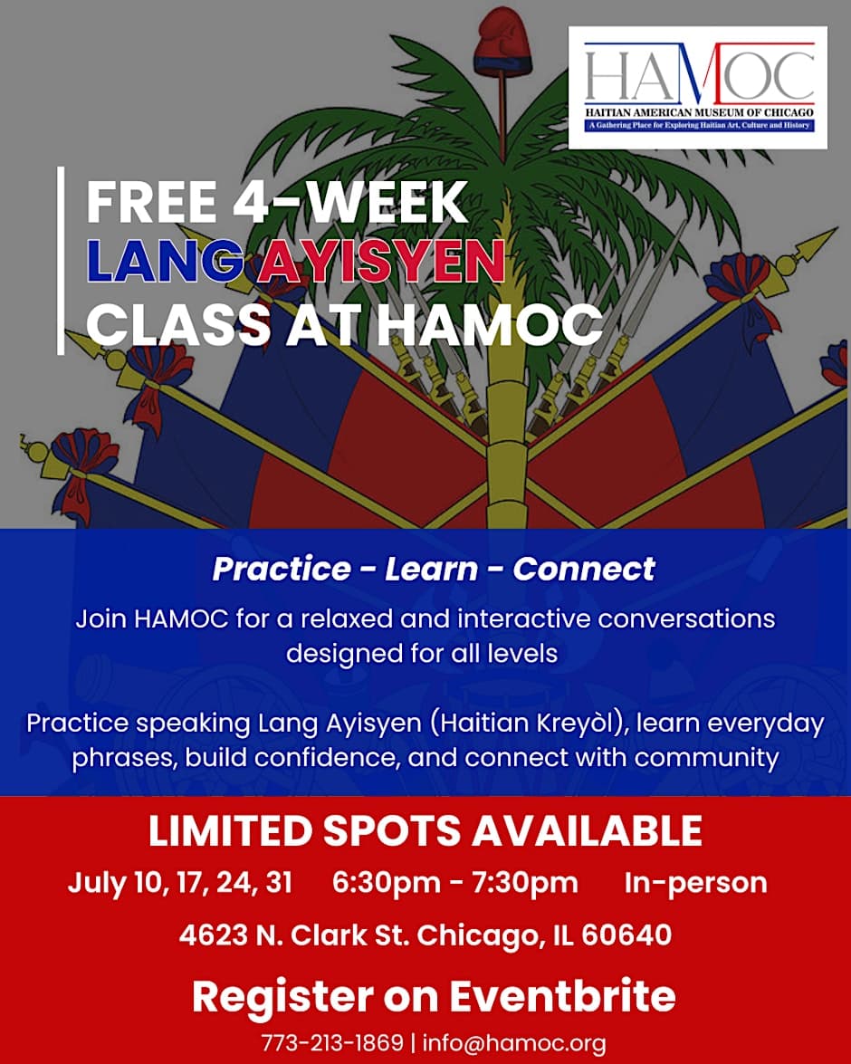 Lang Ayisyen – Free 4 Week Class