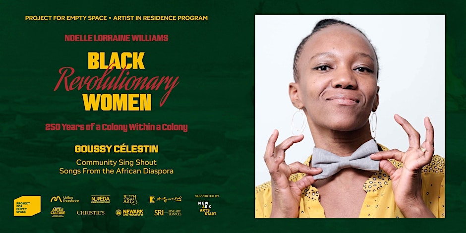 10/10 @ 1 PM | Goussy Célestin: Community Sing Shout