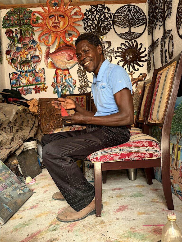 An August Reception Fundraising Event With Q + A about Haitian Stories