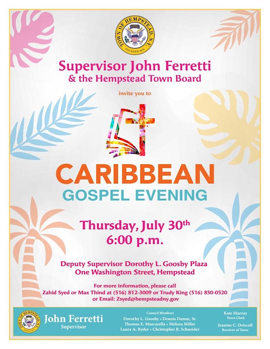 Caribbean Gospel Evening (Free Event)