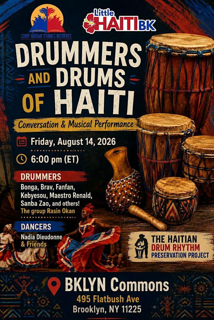 Drummers and Drums of Haiti: Conversation & Musical Performance