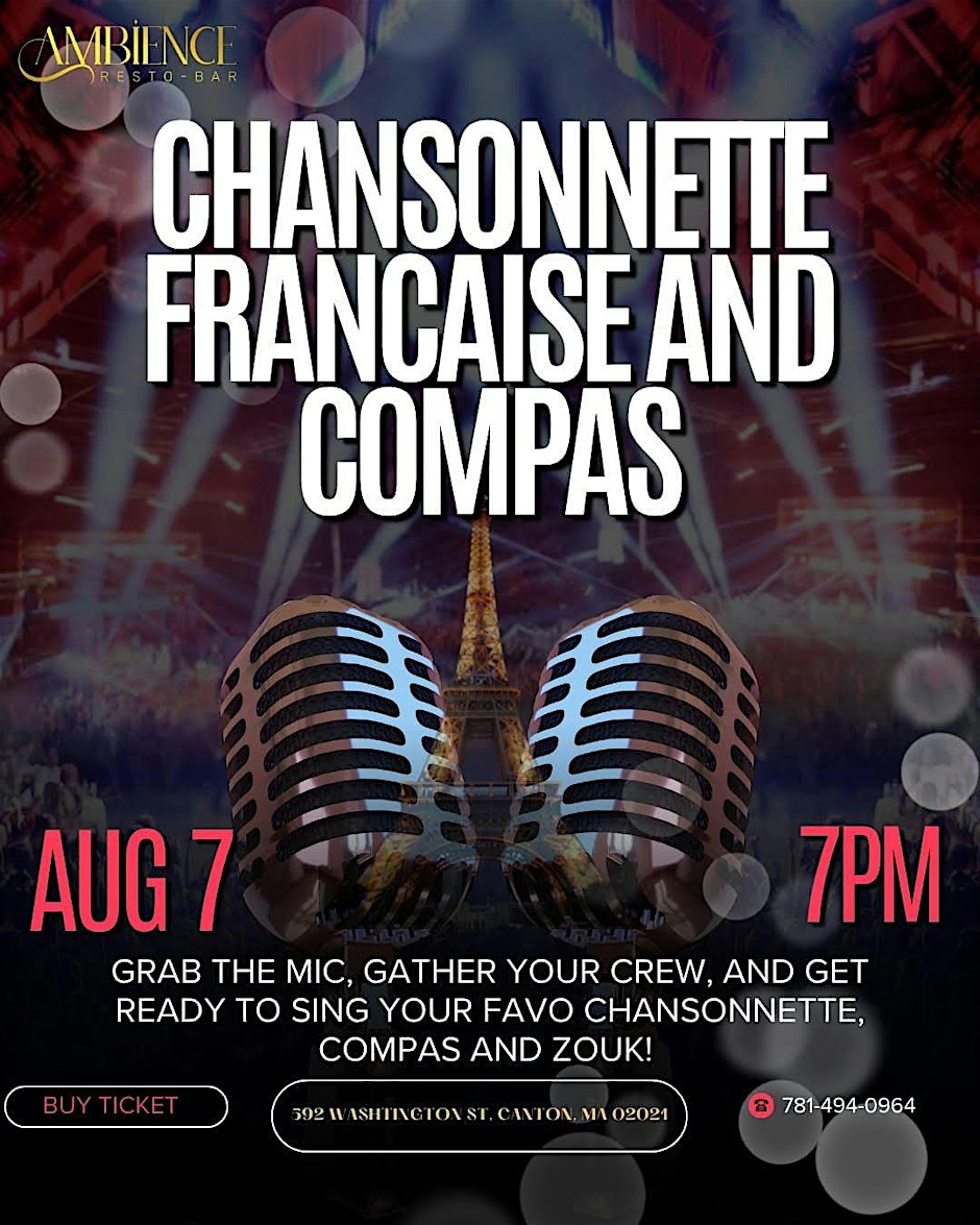 Haitian Karaoke Night: Chansonnette Française, Kompa & Zouk | Live at
