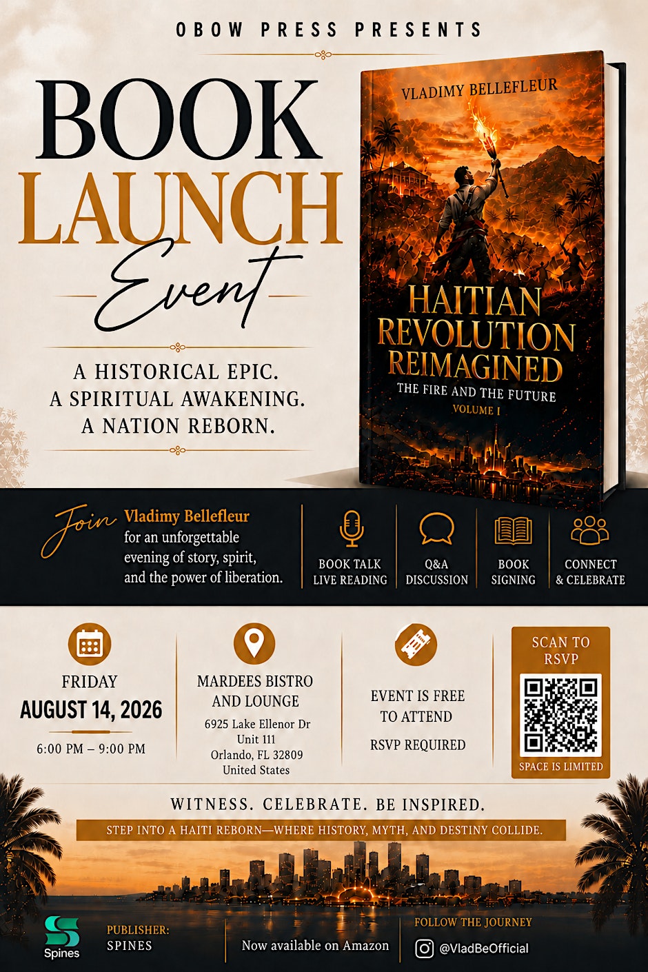 Haitian Revolution Reimagined: Book Launch Experience