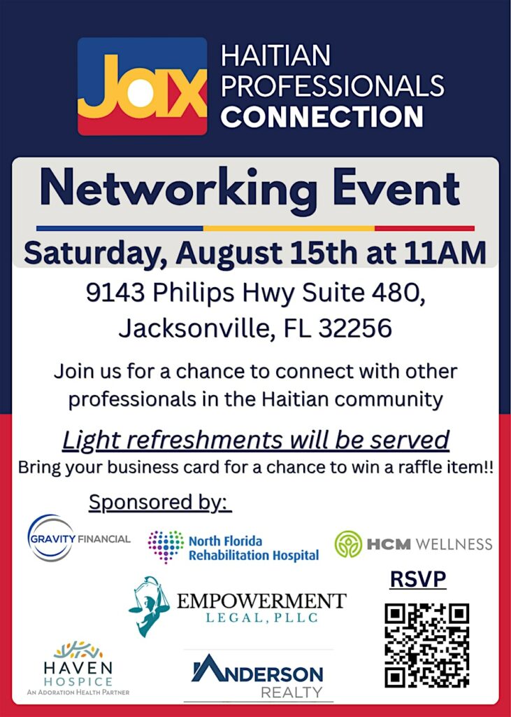 Jacksonville Haitian Professionals Networking Event