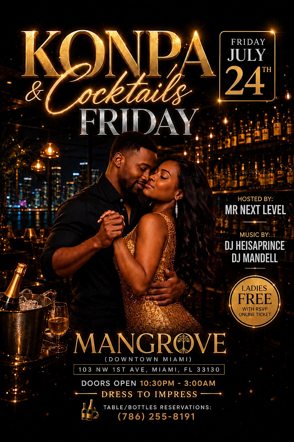 konpa & Cocktails Friday