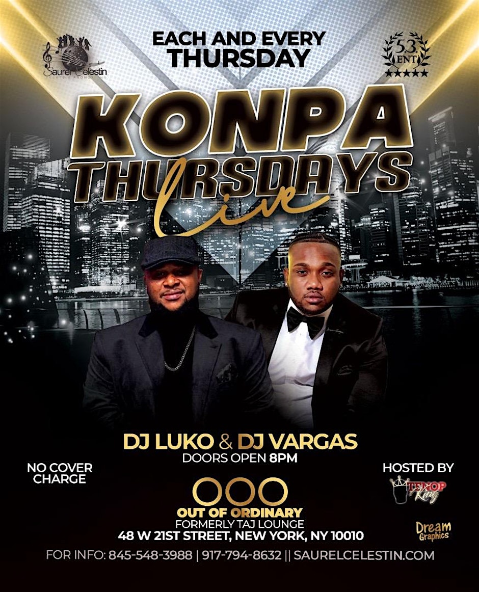 Konpa Thursdays at Out of Ordinary