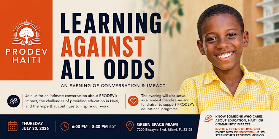 Learning Against All Odds:How PRODEV Is Building a Future Through Education