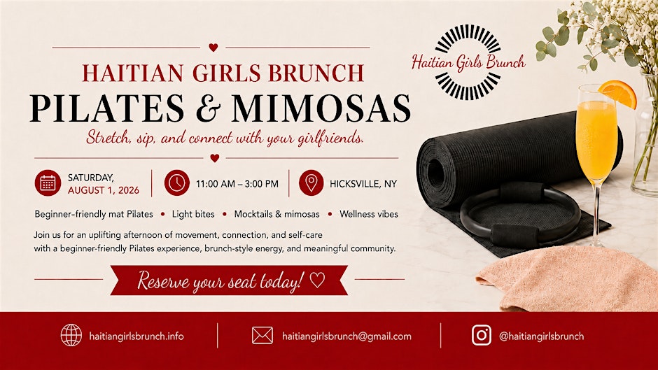 Pilates & Mimosas: A Wellness & Networking Experience