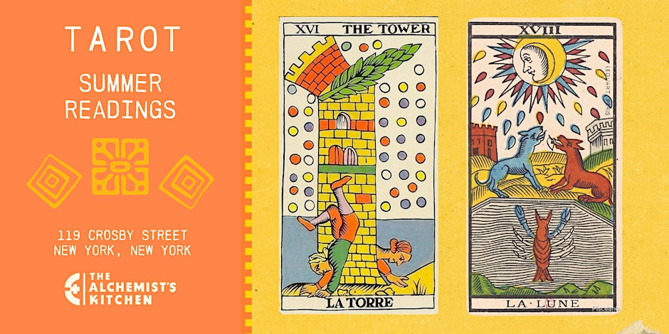 Summer Tarot Readings with Gina Jean @ The Alchemist’s Kitchen