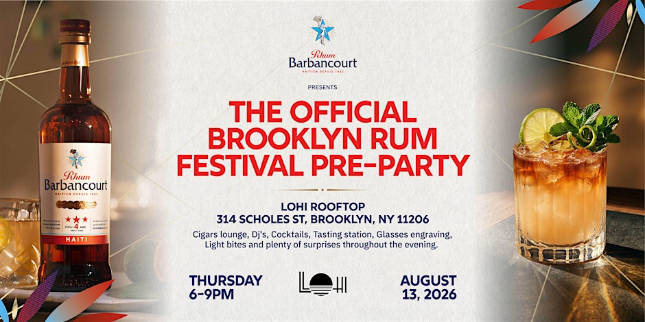 THE OFFICIAL BROOKLYN RUM FESTIVAL PRE-PARTY