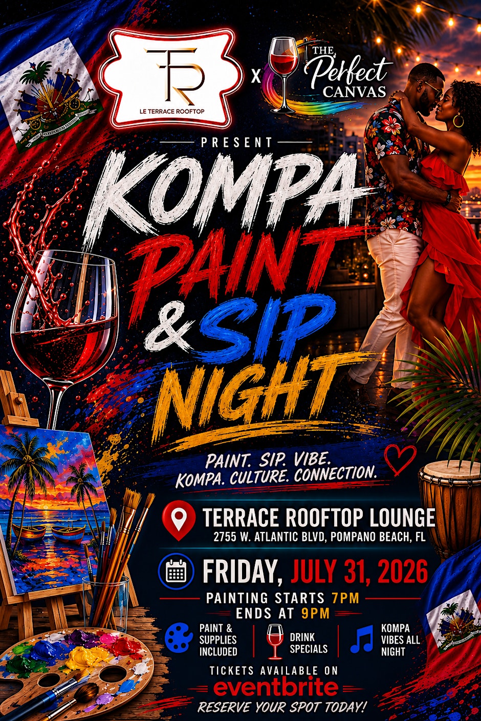 The perfect canvas x Le Terrace rooftop