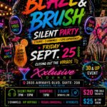 Blaze n Brush Silent Party