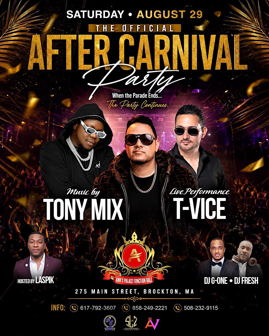 Boston Carnival Official after-Party