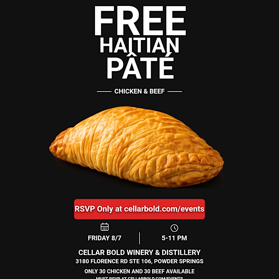 Free Food Friday – Haitian Chicken Pate 8/7