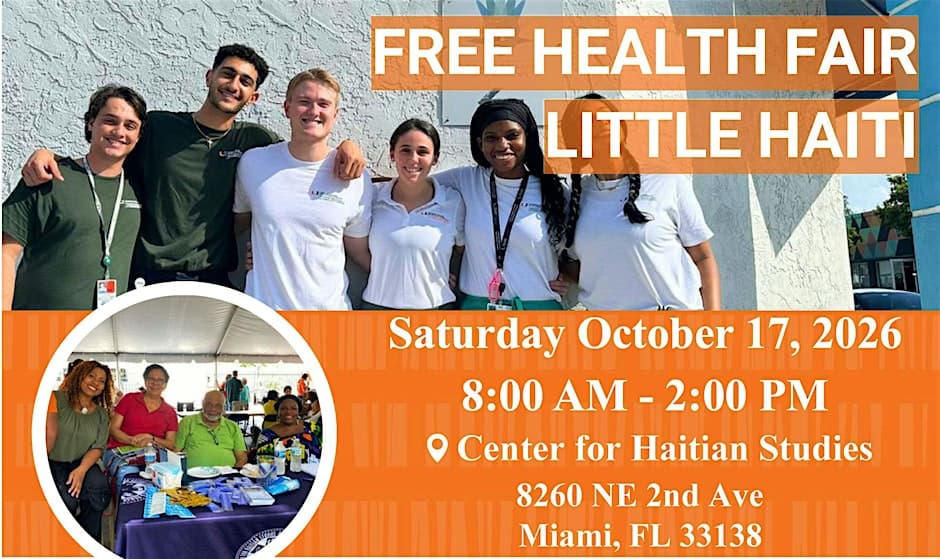 Free Health Screenings: Little Haiti Health Fair
