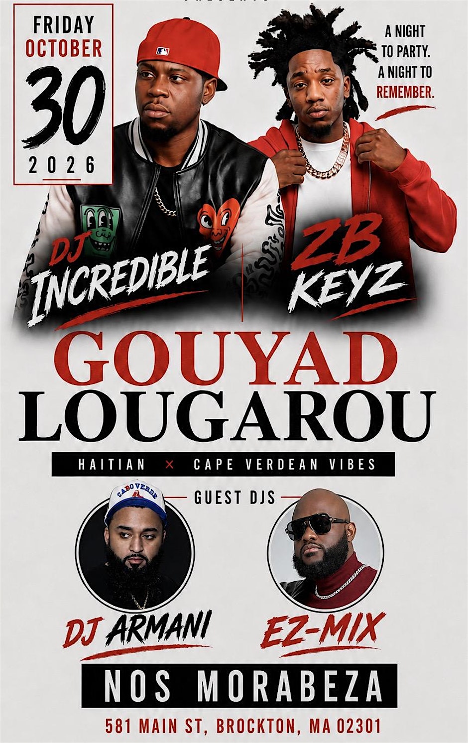 Gouyad Lougarou: Black & Red Halloween Affair