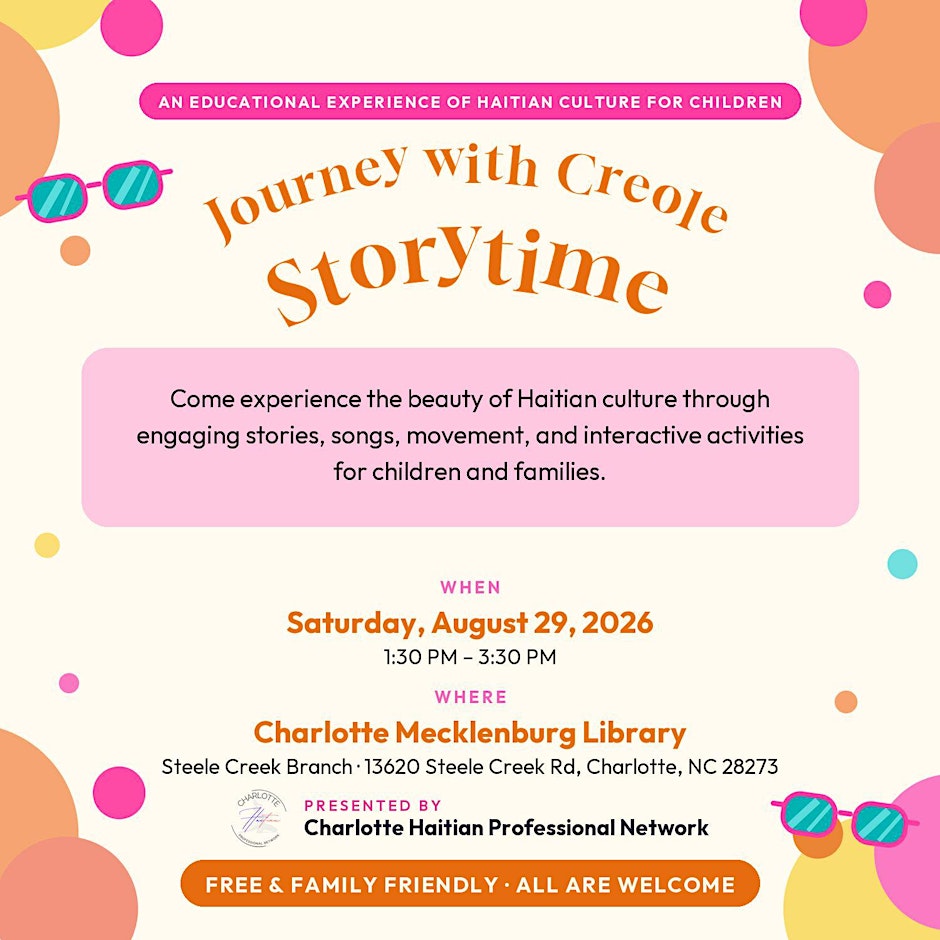 Journey with Creole Storytime: A Haitian Cultural Adventure for Kids/Family