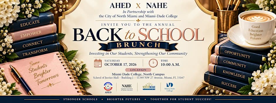 AHED x NAHE Annual Back to School Brunch
