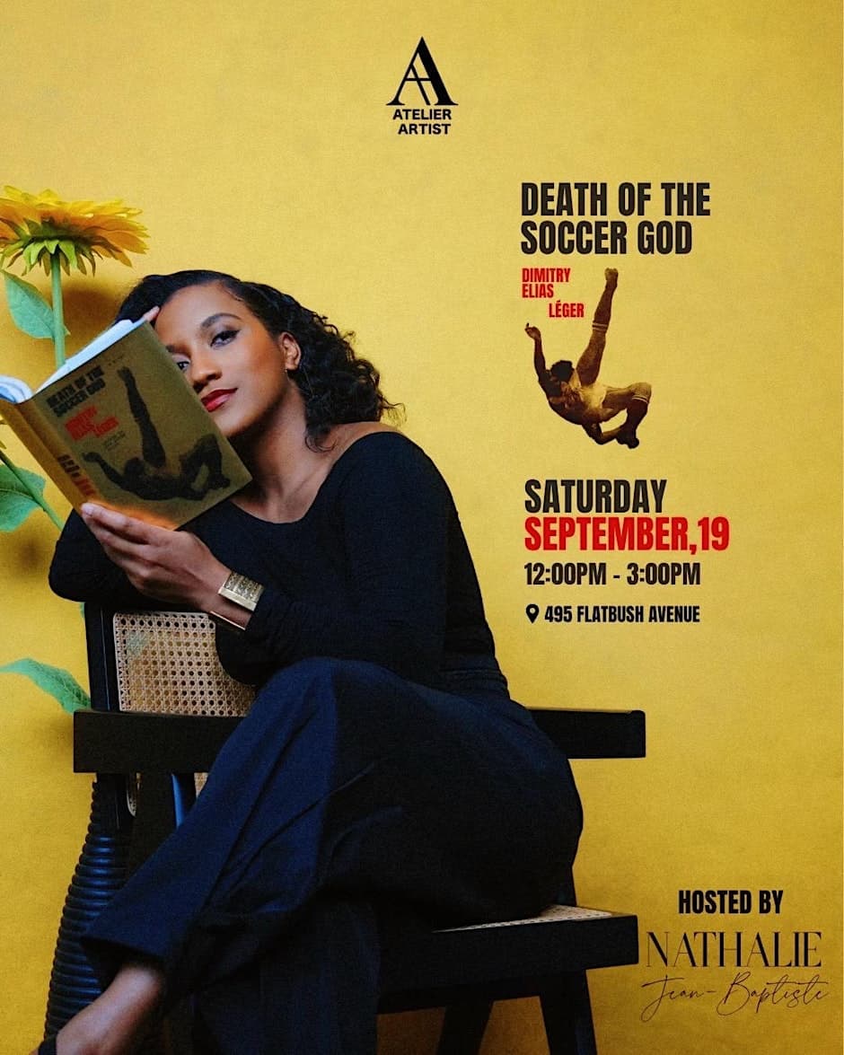 Literary Talk: ‘Death Of The Soccer God’ by Dimitry Elias Léger