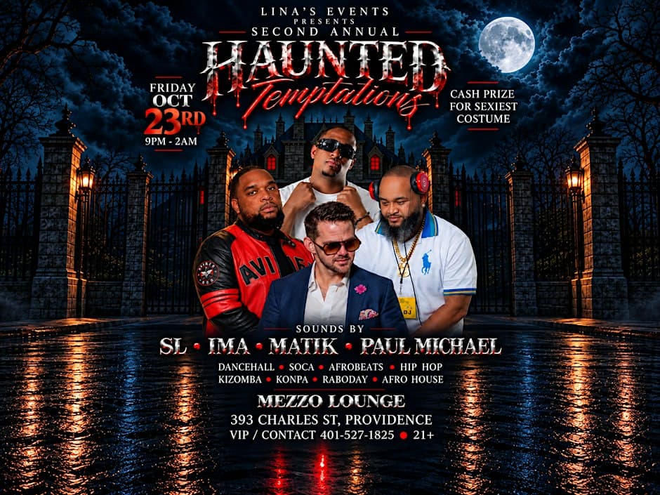 Haunted Temptations-Pre Halloween Bash