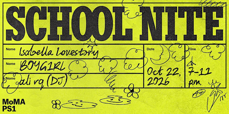 School Nite: Isabella Lovestory, B0YG1RL, ali rq (DJ)