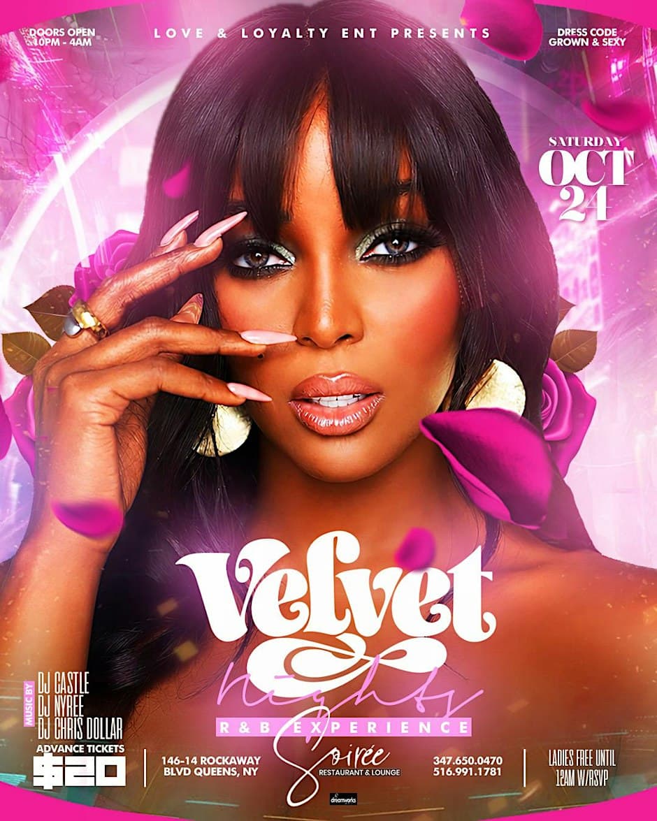 VELVET NIGHTS — R&B EXPERIENCE A Grown & Sexy R&B Experience