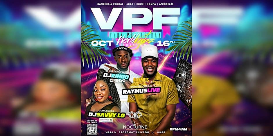 VPF: Vybz Pon A Friday – World Vybz Edition | Dancehall • Soca • Kompa •