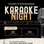Chant d’Espérance Karaoke Night