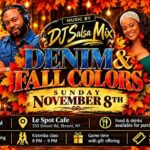 Denim and fall colors. Sunday nov 8th.