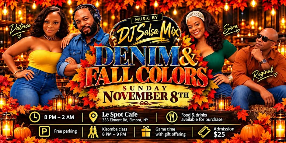Denim and fall colors. Sunday nov 8th.