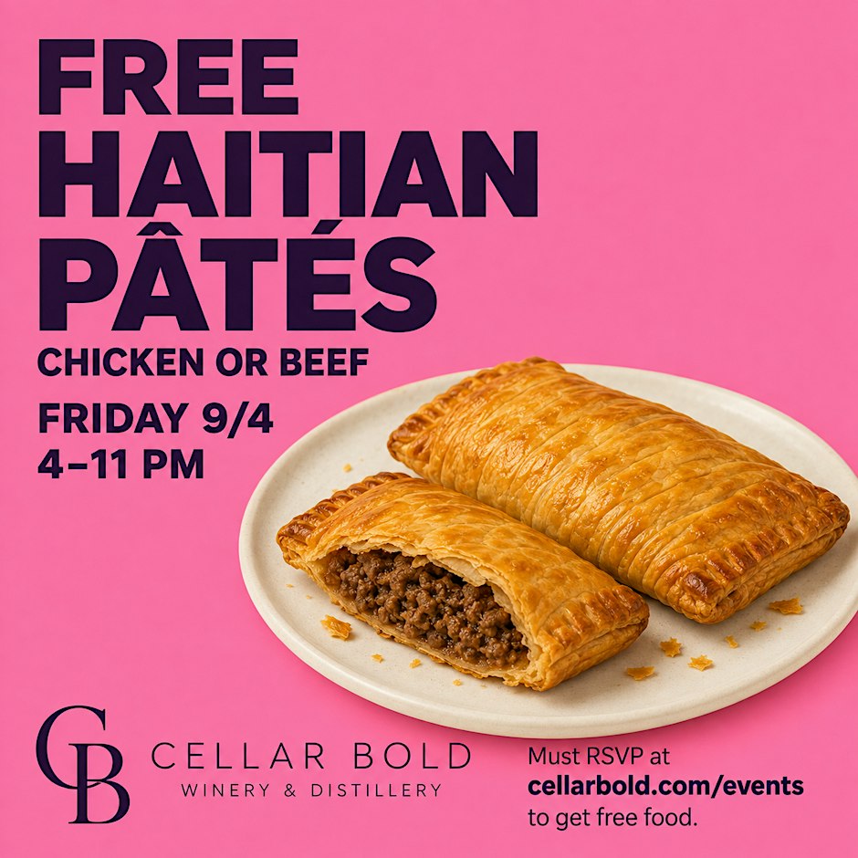 Free Food Saturday – Haitian Beef Pate 10/10