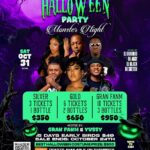 Halloween party monsters night