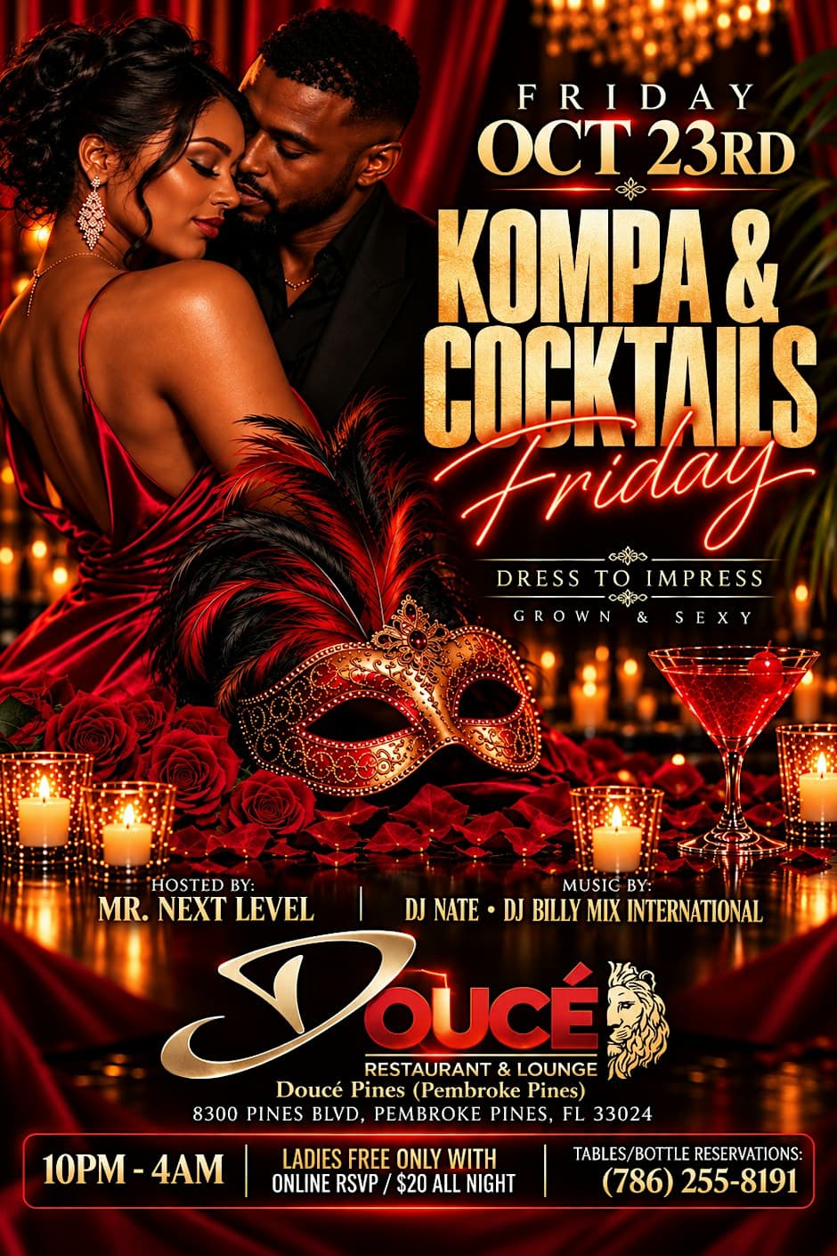 Konpa & Cocktails Friday