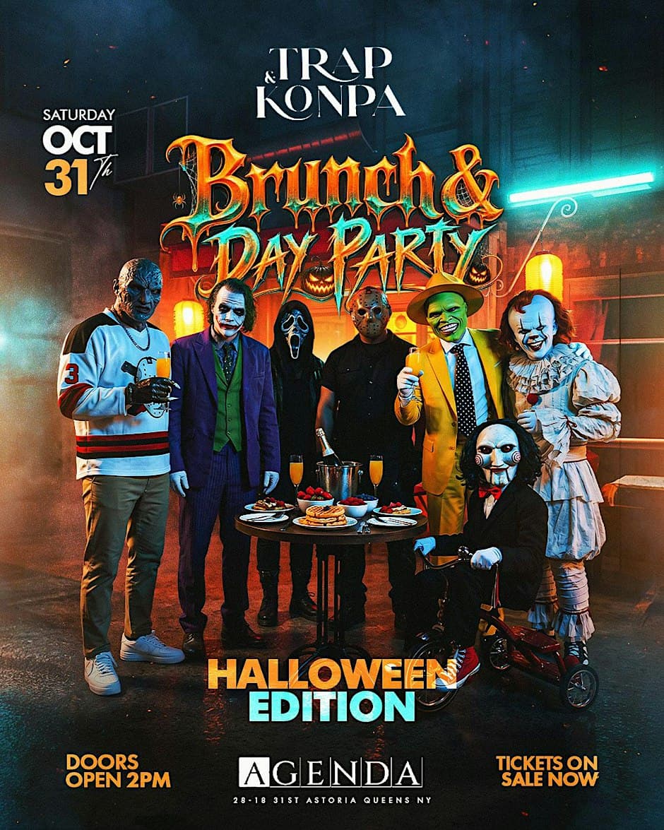Trap & Konpa: NYC Halloween Brunch & Day Party w/ Hot 97 DJ Camilo